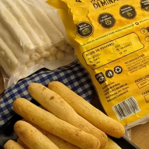 Pão de queijo palito 15gr - 500gr